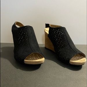 Tan & Black Espadrilles